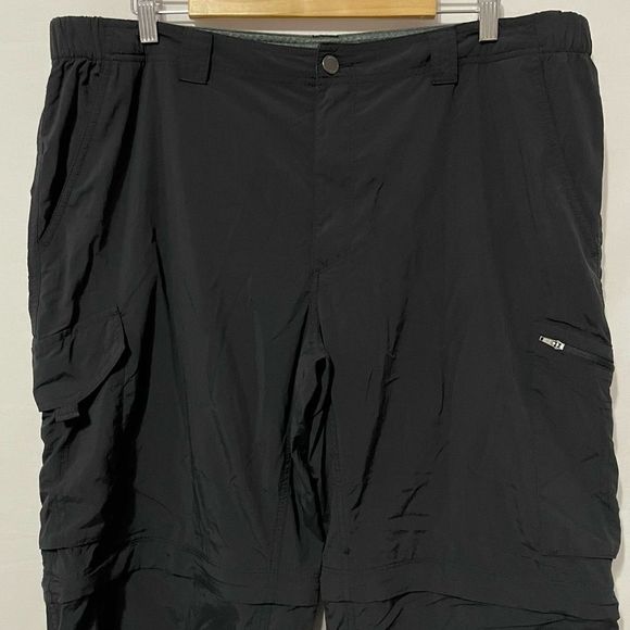 40W 30L Columbia Silver Ridge Convertible Pants Black - Picture 4 of 13